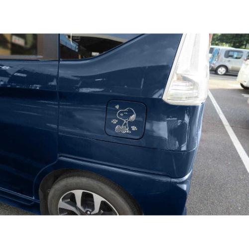 スヌーピー ビッグステッカー エンブレムステッカー お座り ピーナッツ キャラクター グッズ メール便可