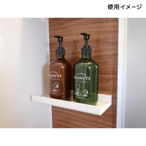 スヌーピー 詰め替えボトル ソープディスペンサー ブラウン ピーナッツ キャラクター グッズ