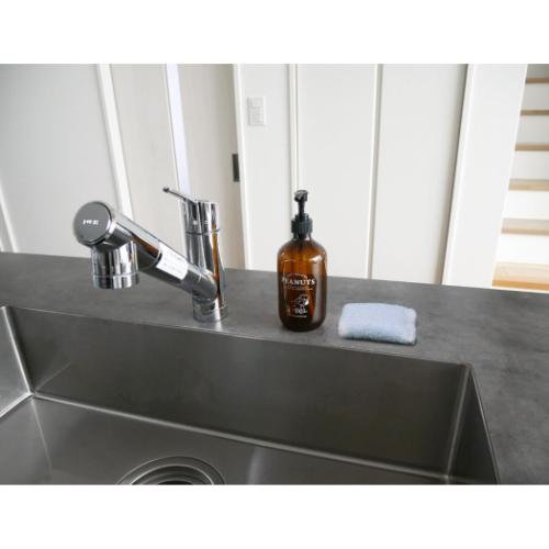 スヌーピー 詰め替えボトル ソープディスペンサー ブラウン ピーナッツ キャラクター グッズ