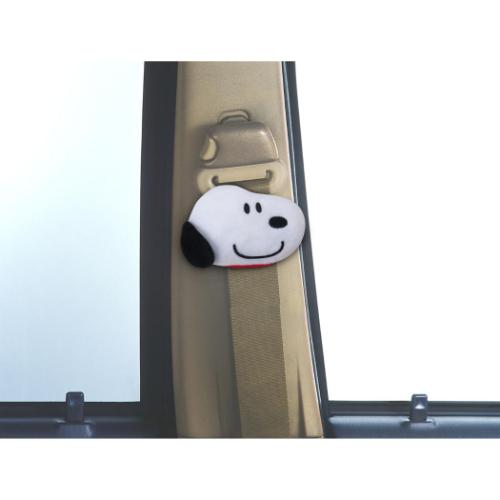 スヌーピー カー用品 シートベルトストッパー スヌーピー＆フレンズ ピーナッツ キャラクター グッズ