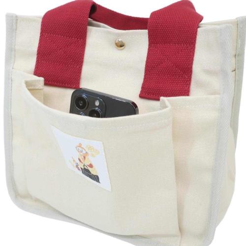 ムーミン トートバッグ ポケットいっぱいミニトート Time with Mamma 北欧 キャラクター グッズ