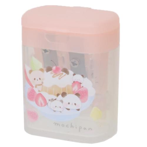 もちもちパンダ 鉛筆削り ツイン鉛筆けずり フルーツパーティ 女の子 グッズ