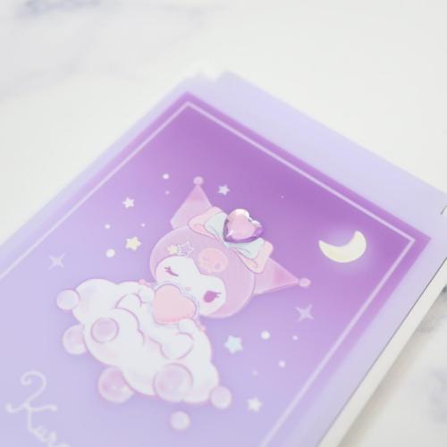 クロミ 手鏡 ストーン付きカードミラー S サンリオ キャラクター グッズ メール便可