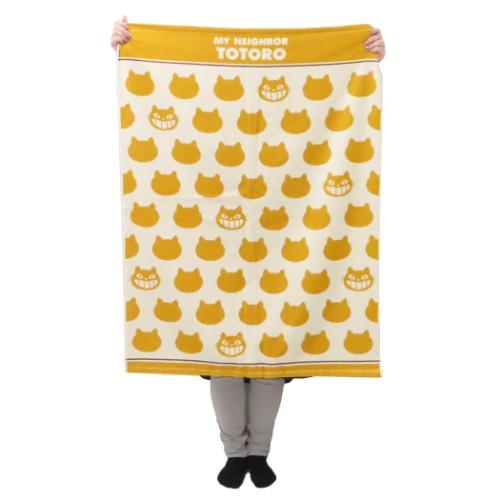 となりのトトロ キッズタオルケット お昼寝ケット ネコバスシルエット スタジオジブリ キャラクター グッズ