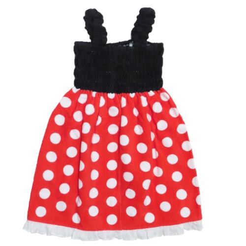 ミニーマウス ラップタオル キッズバスドレス プチドレス ミニー ディズニー キャラクター グッズ