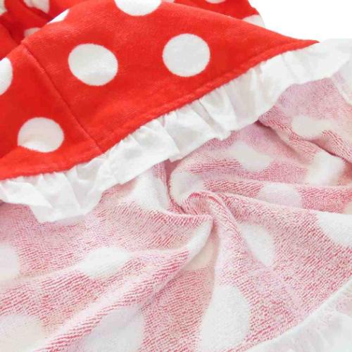 ミニーマウス ラップタオル キッズバスドレス プチドレス ミニー ディズニー キャラクター グッズ