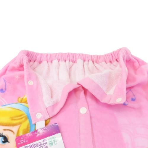 ディズニープリンセス ラップタオル 80丈マキタオル 80cm丈巻き巻きタオル トゥインクルフラワー ディズニー キャラクター グッズ