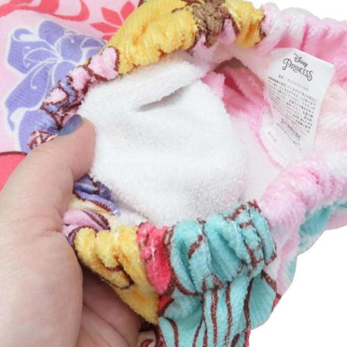 ディズニープリンセス キャップタオル マイクロキャップタオル ビューティフルフラワー ディズニー キャラクター グッズ メール便可