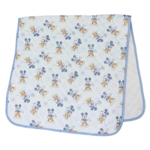 ミッキーマウス 寝具 ひんやり敷きパッド ファンファンスマイル ディズニー キャラクター グッズ