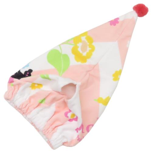 くまのがっこう キャップタオル マイクロキャップタオル お花といっしょに 絵本キャラクター グッズ メール便可