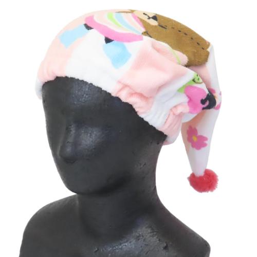 くまのがっこう キャップタオル マイクロキャップタオル お花といっしょに 絵本キャラクター グッズ メール便可