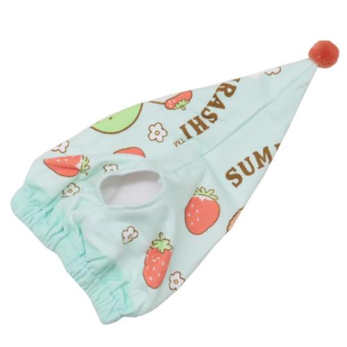 すみっコぐらし キャップタオル マイクロキャップタオル ストロベリーハッピー サンエックス キャラクター グッズ メール便可