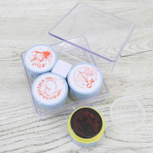 ムーミン スタンプセット 先生のごほうびスタンプ ムーミン谷のなかまたち 北欧 キャラクター グッズ