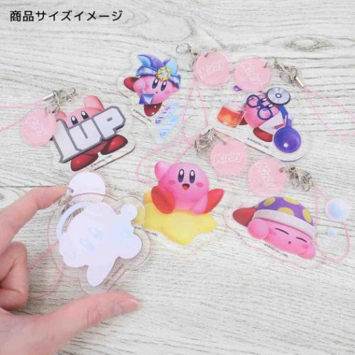 星のカービィ モバイルアクセサリ アクリルストラップ ワープスターカービィ キャラクター グッズ メール便可