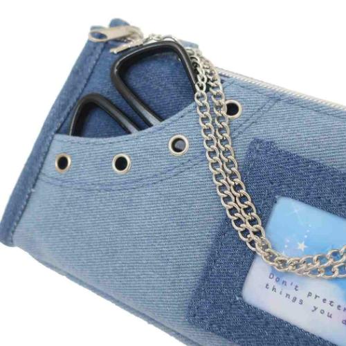 ペンケース ファンシーデニムペンポーチ かわいい グッズ