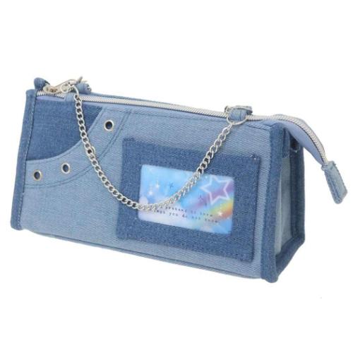ペンケース ファンシーデニムペンポーチ かわいい グッズ