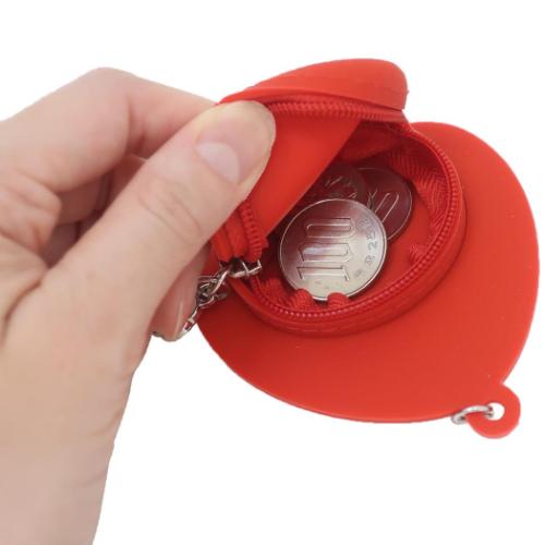 モフサンド ミニポーチ ミニシリコンポーチ いちごにゃん mofusand キャラクター グッズ