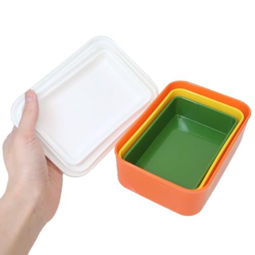 ミッフィー 保存容器 入れ子式ふわっとシール容器3Pセット ミッフィー20 ディックブルーナ 絵本キャラクター グッズ