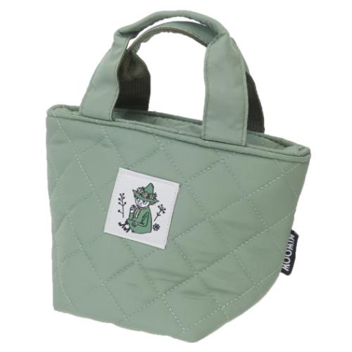ムーミン ランチバッグ キルティング生地保温ジャーバッグ スナフキン 北欧 キャラクター グッズ