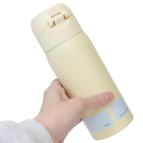 ムーミン 保温保冷水筒 ステンレスワンタッチボトル 350ml ムーミン ライトカラー 北欧 キャラクター グッズ