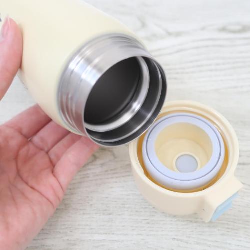 ムーミン 保温保冷水筒 ステンレスワンタッチボトル 350ml ムーミン ライトカラー 北欧 キャラクター グッズ