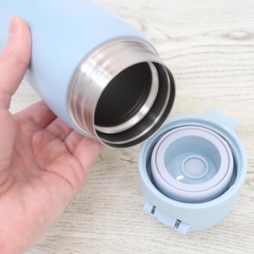 ムーミン 保温保冷水筒 ステンレスワンタッチボトル 480ml ムーミン ライトカラー 北欧 キャラクター グッズ