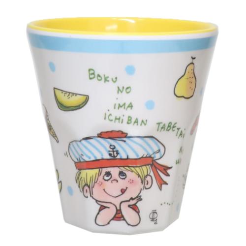 水森亜土 メラミンカップ メラミンタンブラー 水森亜土MTB2-B キャラクター グッズ