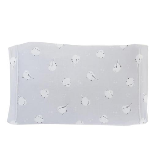 ホワホワシマエナガ 枕 ひんやりジェル枕 グレイ 寝具 グッズ メール便可