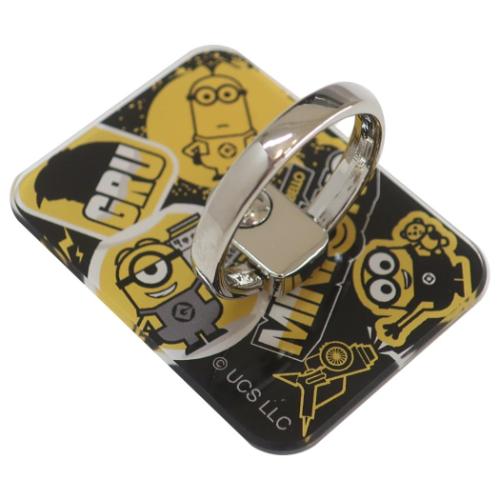 怪盗グルー ミニオンズ スマホアクセ マルチリング ステッカー ユニバーサル映画 映画キャラクター グッズ メール便可