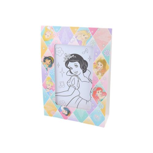 ディズニープリンセス 塗り絵 ぬってかざれる パレットぬりえ ディズニー キャラクター グッズ メール便可