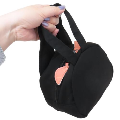 魔女の宅急便 ランチバッグ スエット素材ダイカットバッグ ジジ スタジオジブリ キャラクター グッズ メール便可