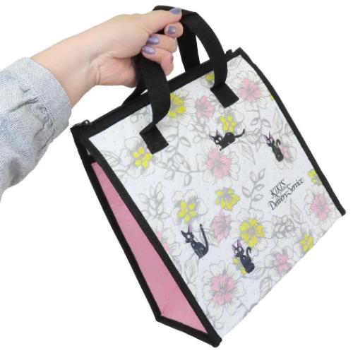 魔女の宅急便 保冷バッグ 不織布保冷バッグ ジジ　エレガンス スタジオジブリ キャラクター グッズ