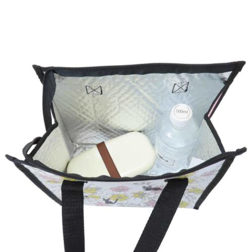 魔女の宅急便 保冷バッグ 不織布保冷バッグ ジジ　エレガンス スタジオジブリ キャラクター グッズ