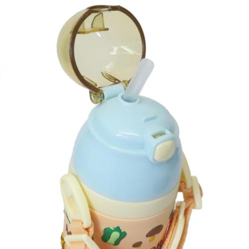 となりのトトロ 水筒 ３ＤワンプッシュストローＢＴ やさい色 スタジオジブリ キャラクター グッズ