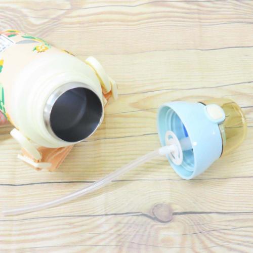 となりのトトロ 水筒 ３ＤワンプッシュストローＢＴ やさい色 スタジオジブリ キャラクター グッズ