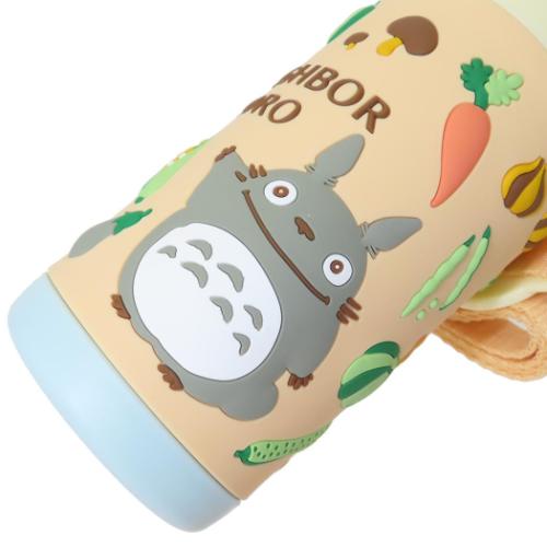 となりのトトロ 水筒 ３ＤワンプッシュストローＢＴ やさい色 スタジオジブリ キャラクター グッズ