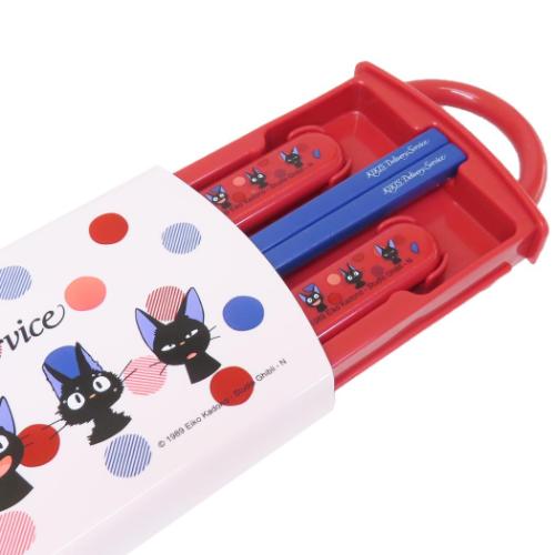 魔女の宅急便 お箸＆フォーク＆スプーンセット 抗菌食洗対応トリオセット ジジ　フェイス スタジオジブリ メール便可