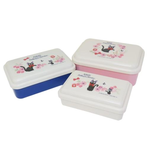 魔女の宅急便 お弁当箱 抗菌入子式シール容器3P フレンチ スタジオジブリ キャラクター グッズ