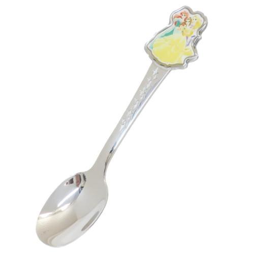ディズニープリンセス キッズスプーン ステンレス 子供ダイカットスプーン ディズニー キャラクター グッズ メール便可