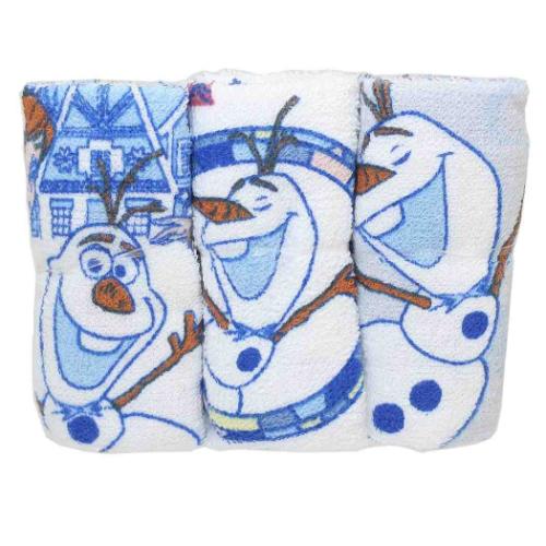 アナと雪の女王 おしぼりセット おしぼりタオル 3P ディズニー キャラクター グッズ