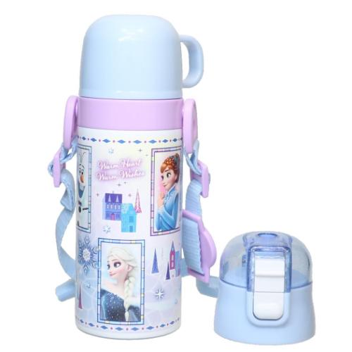 アナと雪の女王 保温保冷水筒 2WAYステンレスボトル ディズニー キャラクター グッズ