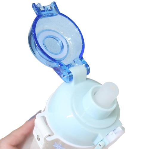 アナと雪の女王 水筒 ワンプッシュストローボトル 600ml ディズニー キャラクター グッズ