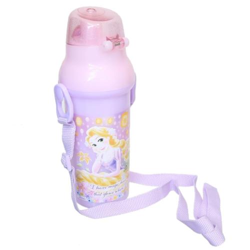 塔の上のラプンツェル 水筒 抗菌 食洗機対応 直飲みプラワンタッチボトル 480ml ディズニープリンセス キャラクター グッズ