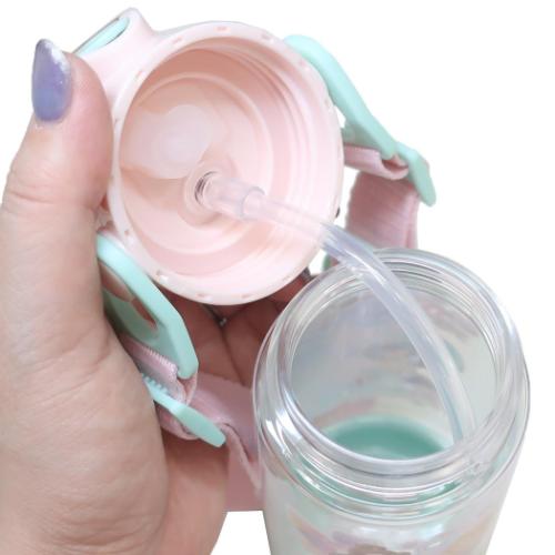 ディズニープリンセス 水筒 ワンプッシュストローボトル 480ml ディズニー キャラクター グッズ