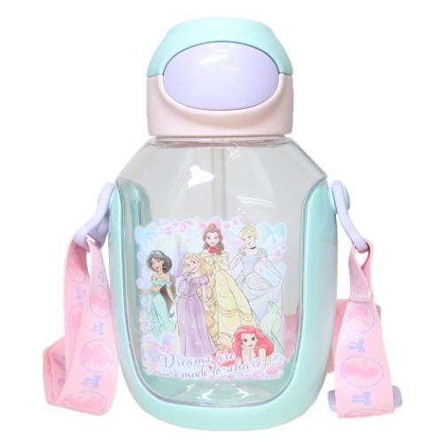 ディズニープリンセス 水筒 ワンプッシュストローボトル 530ml ディズニー キャラクター グッズ