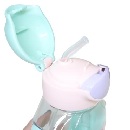 ディズニープリンセス 水筒 ワンプッシュストローボトル 530ml ディズニー キャラクター グッズ