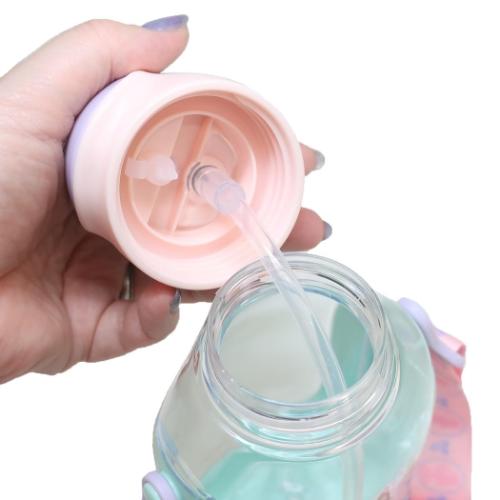 ディズニープリンセス 水筒 ワンプッシュストローボトル 530ml ディズニー キャラクター グッズ