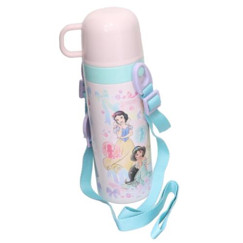 ディズニープリンセス 保温保冷水筒 超軽量 コンパクト2WAYステンレスボトル ディズニー キャラクター グッズ