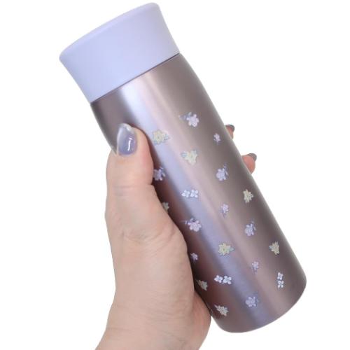 塔の上のラプンツェル 保温保冷水筒 ステンレス製マグボトル フラワー 350ml ディズニープリンセス キャラクター グッズ