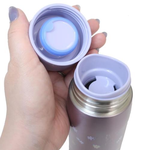 塔の上のラプンツェル 保温保冷水筒 ステンレス製マグボトル フラワー 350ml ディズニープリンセス キャラクター グッズ